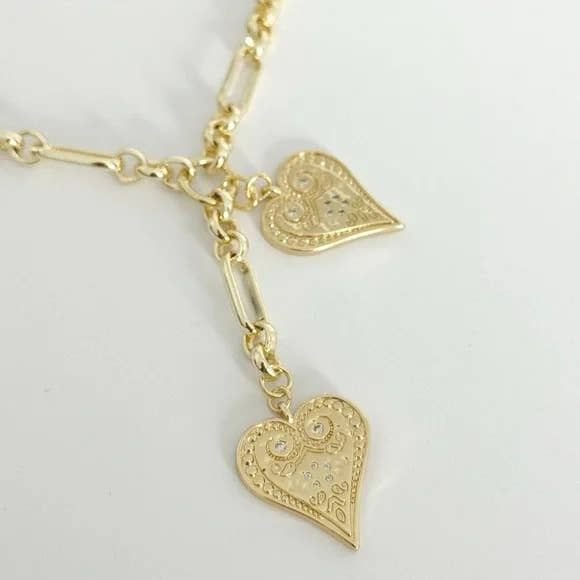 Two of Hearts Necklace