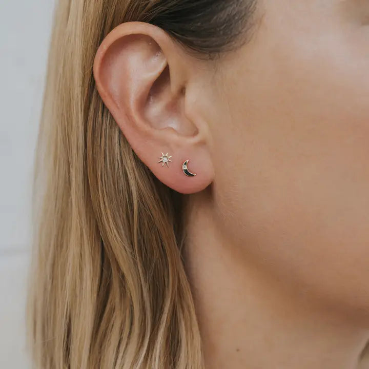 Sun and Moon Earring