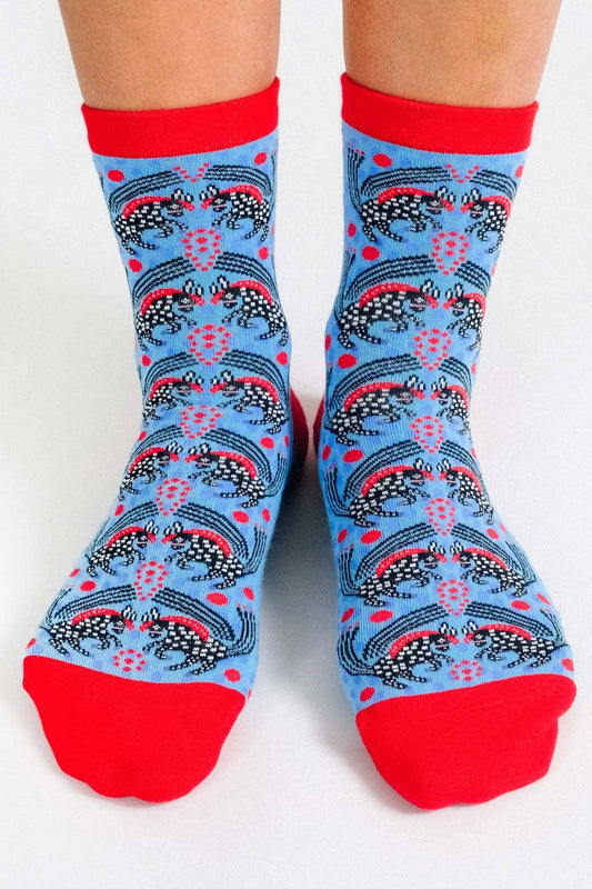 Horses Ankle Knit Sock by MŪR