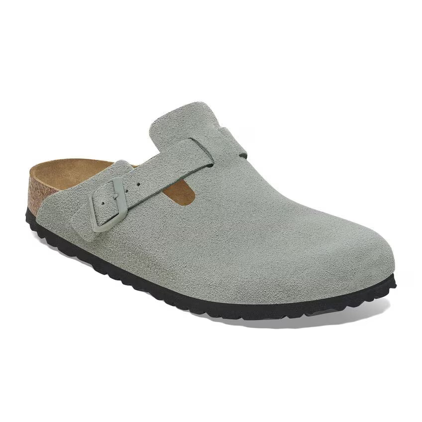 Boston Suede Leather - Soft Footbed (NARROW)