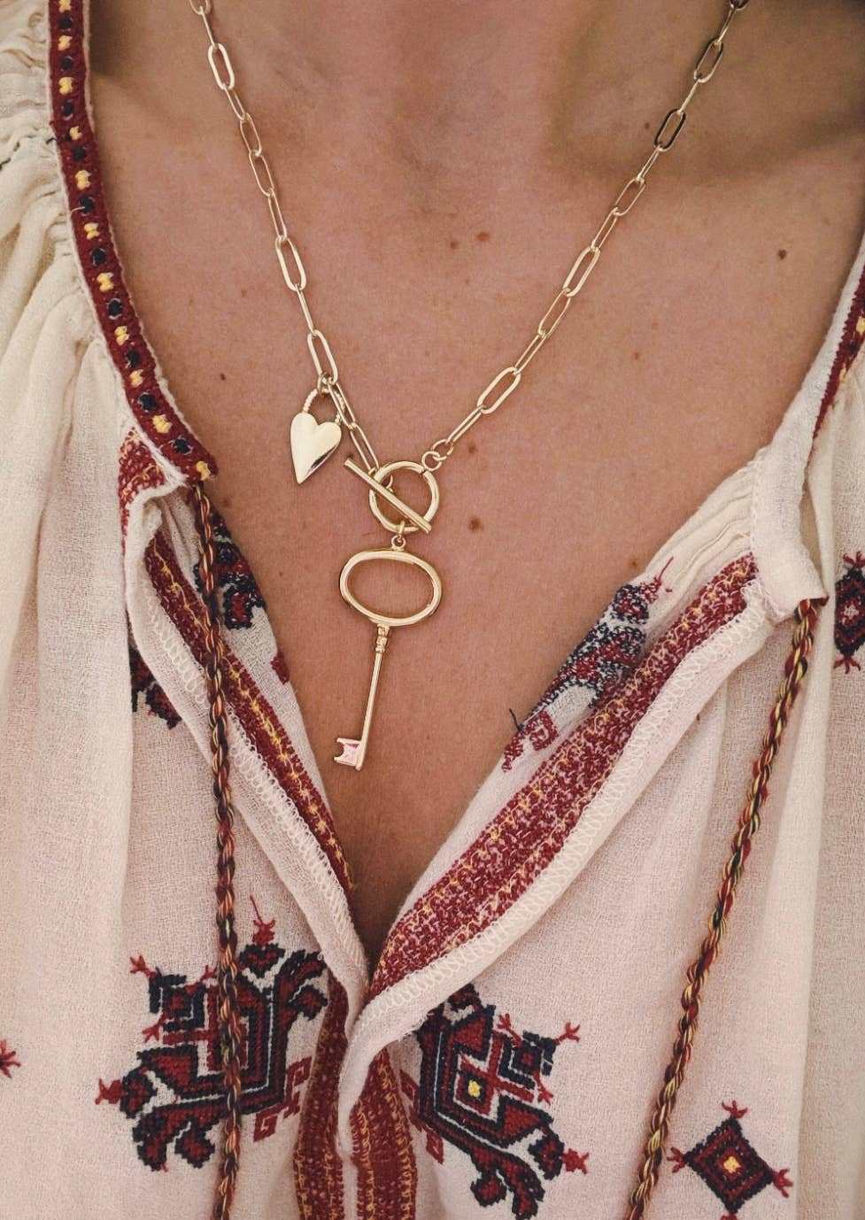 Lock & Key Necklace
