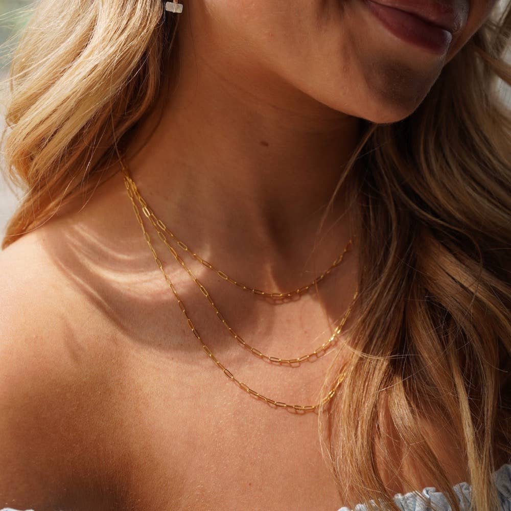 Cosette Chain in 14k Gold Fill or Sterling Silver