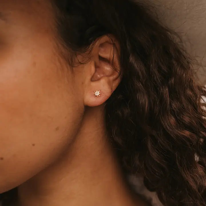 Sun and Moon Earring