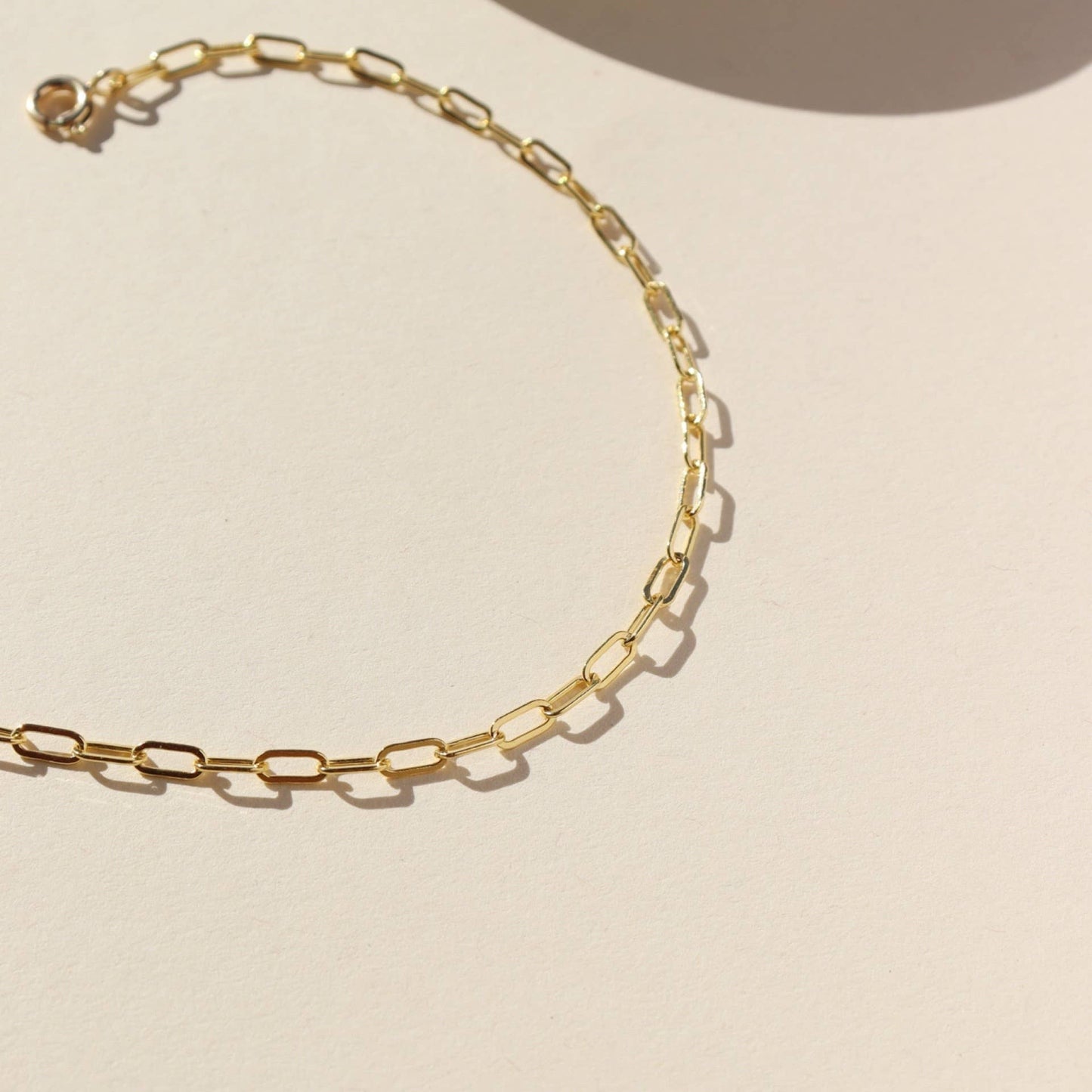 Narrow Links Bracelet in 14k Gold Fill or Sterling Silver