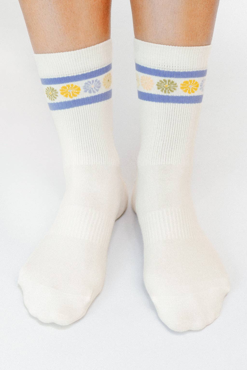 Flower Crown Knit Ankle Sock by Soulshine Co