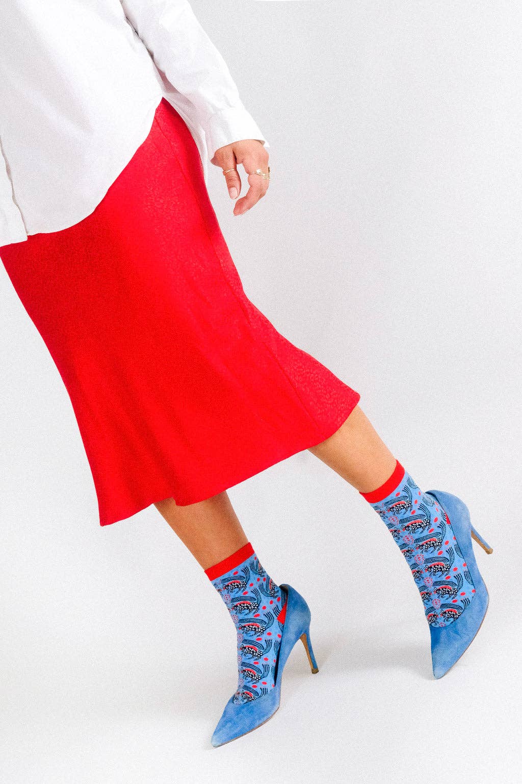 Horses Ankle Knit Sock by MŪR