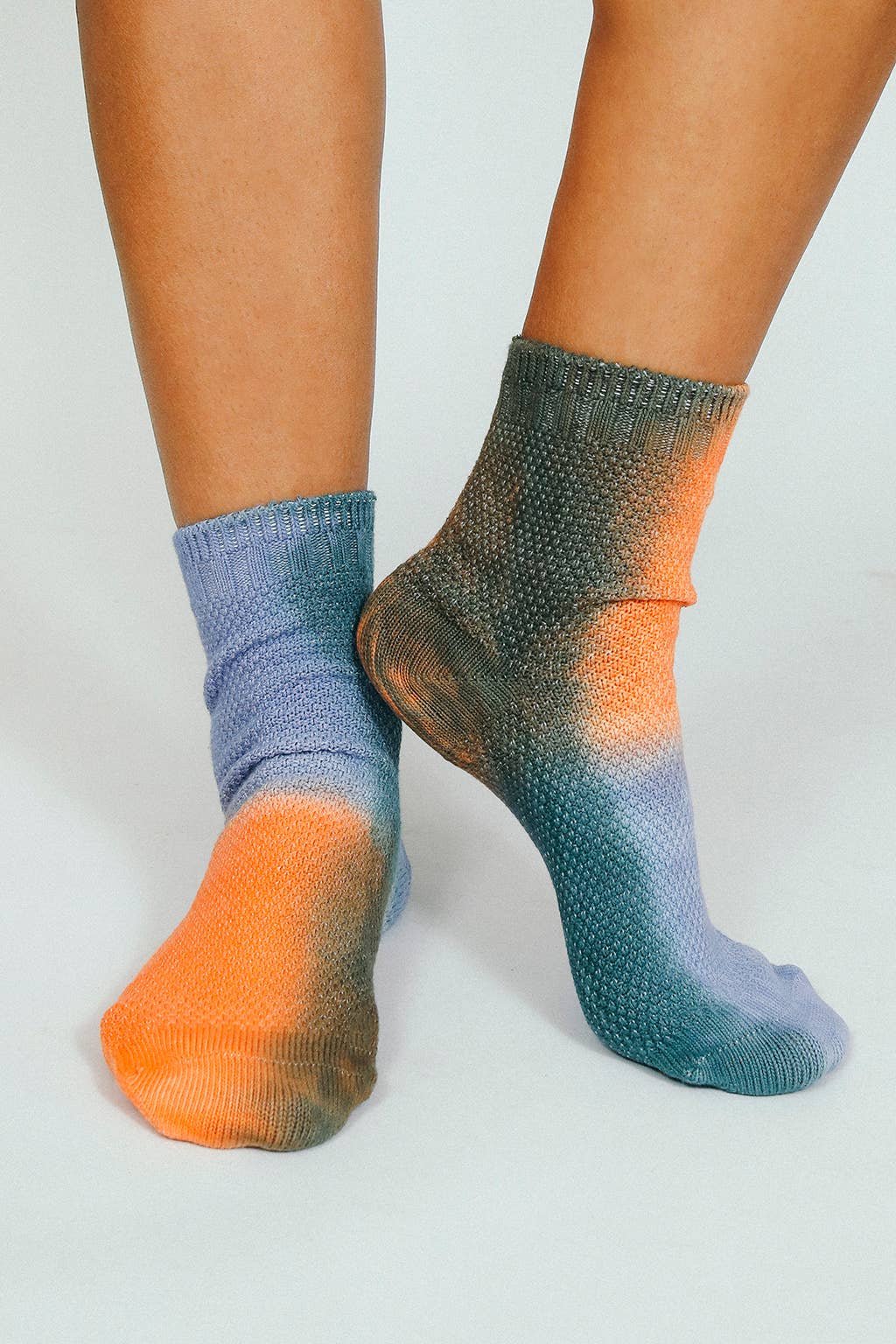 Thermal Tie Dye Ankle Sock