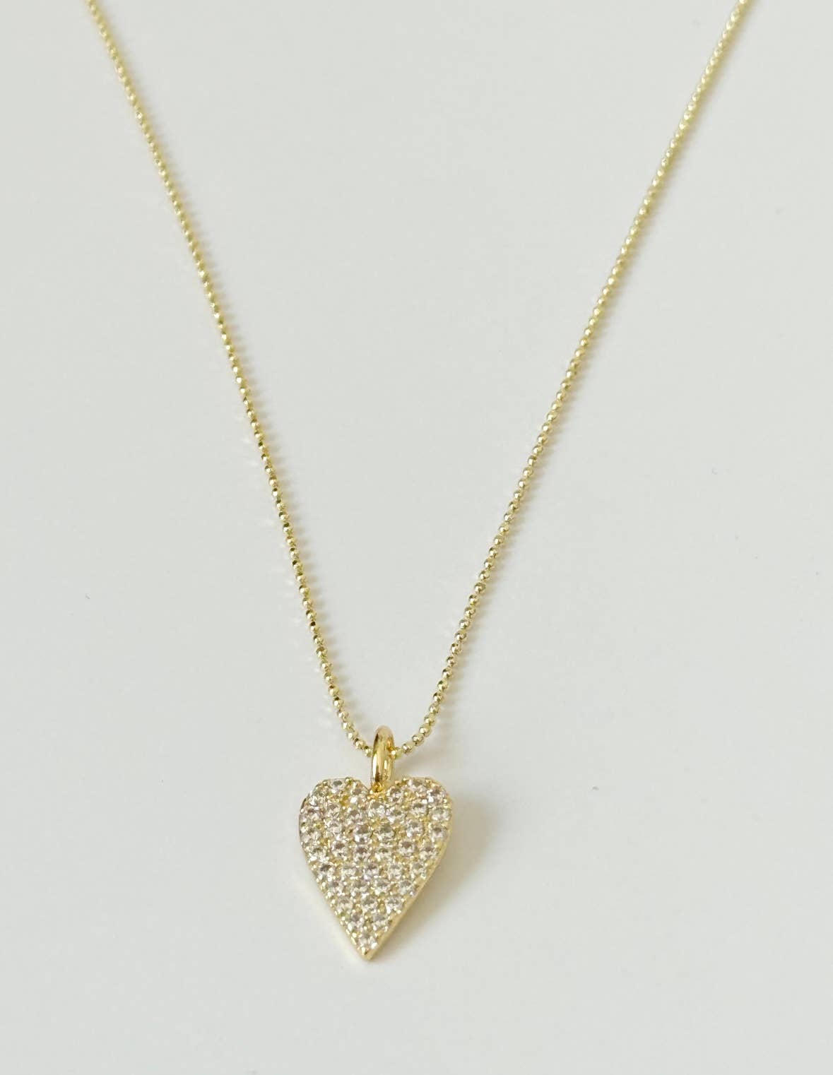 Camelia Heart Necklace