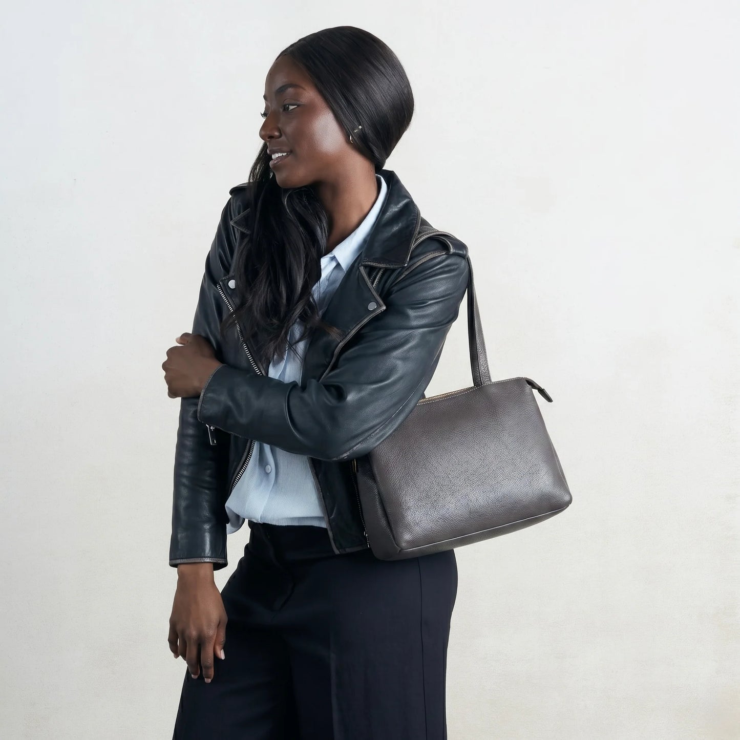 Starr Tote in Pebbled Leather
