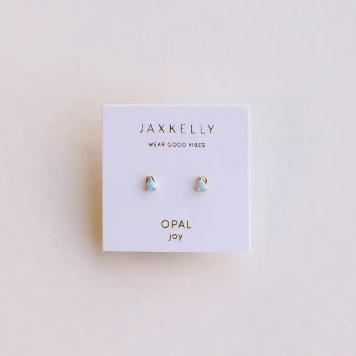 Teardrop Stud Earring