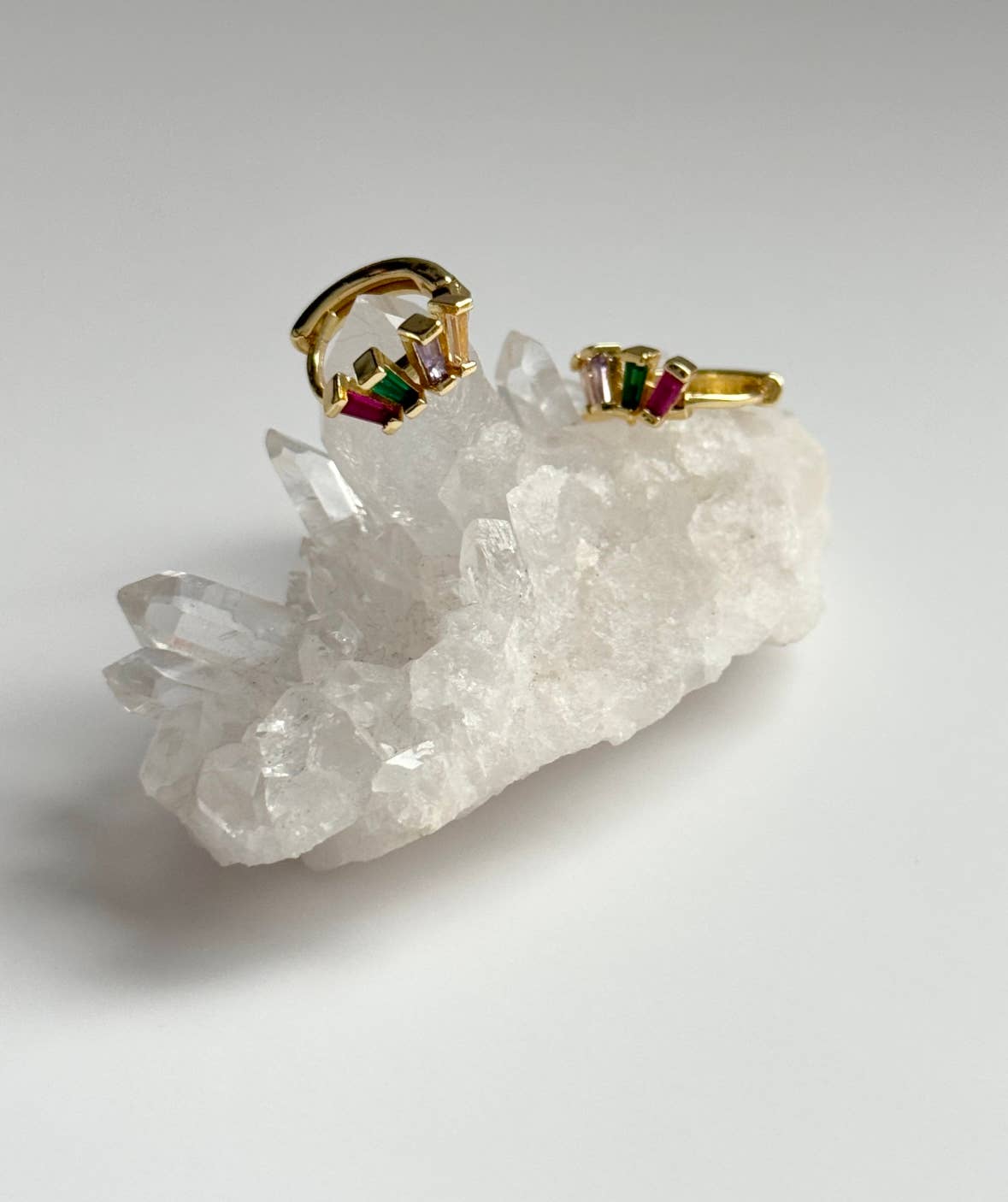 Little Gem Huggie Hoops