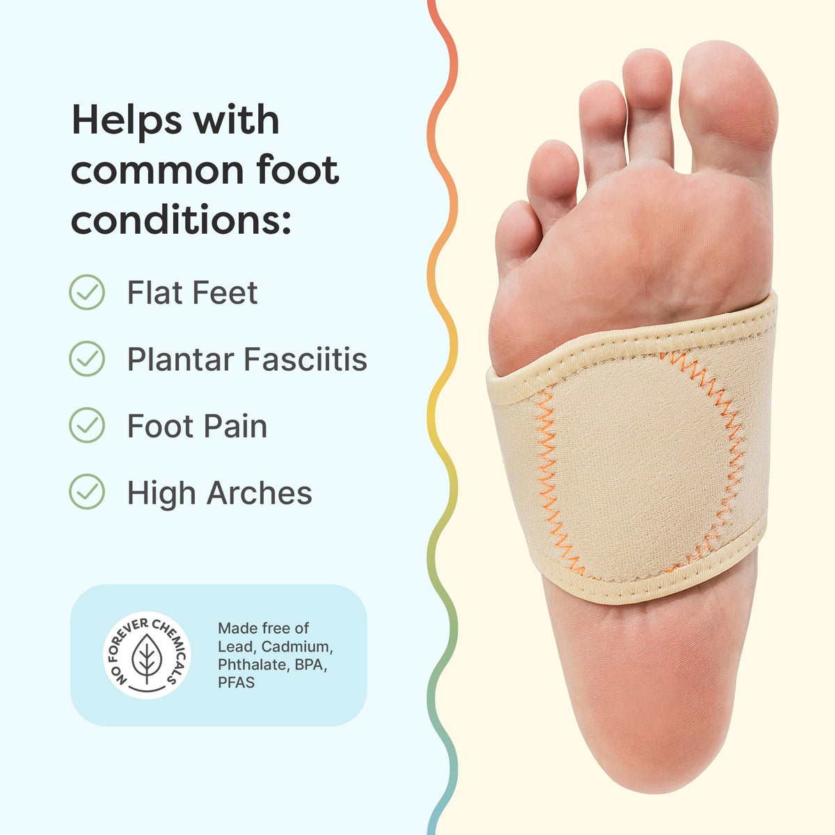 Adjustable Arch Support Bands