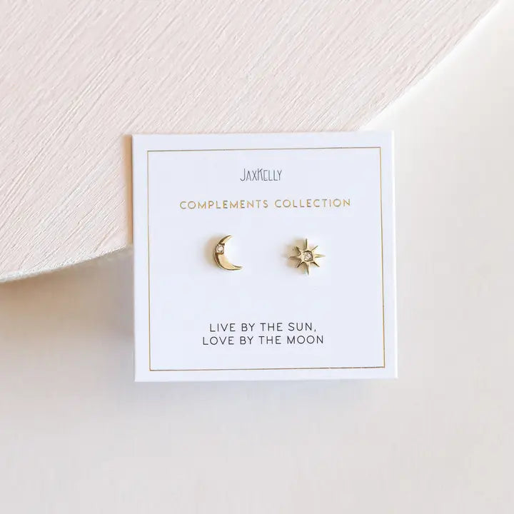 Sun and Moon Earring
