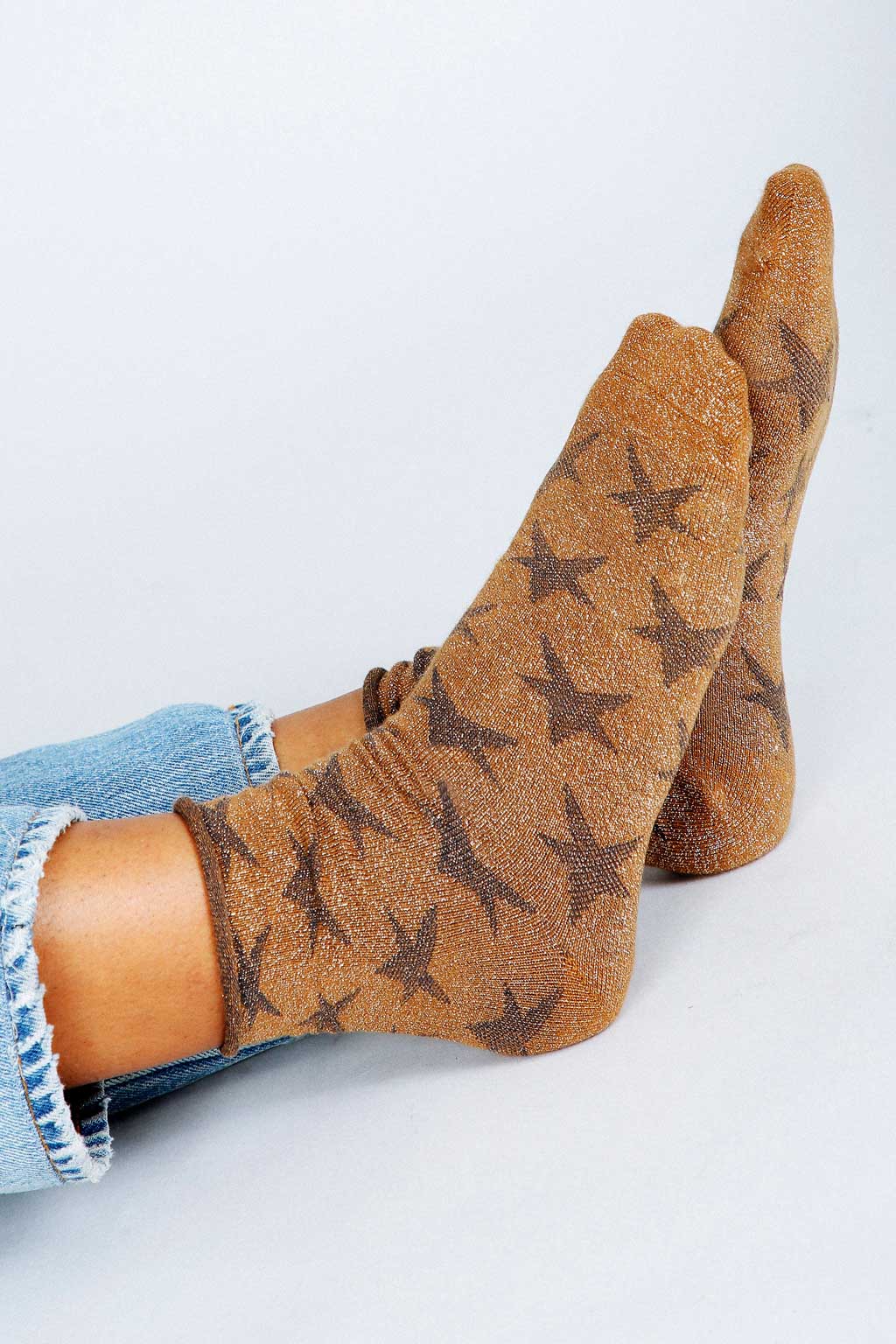 Star Shimmer Ankle Sock