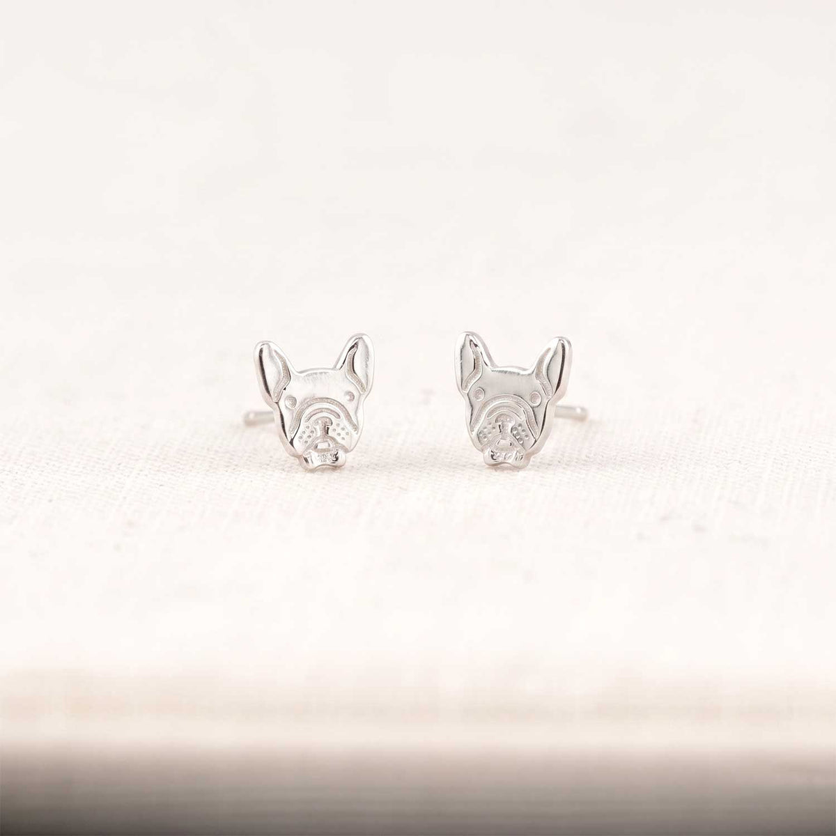 French Bulldog Stud Earrings