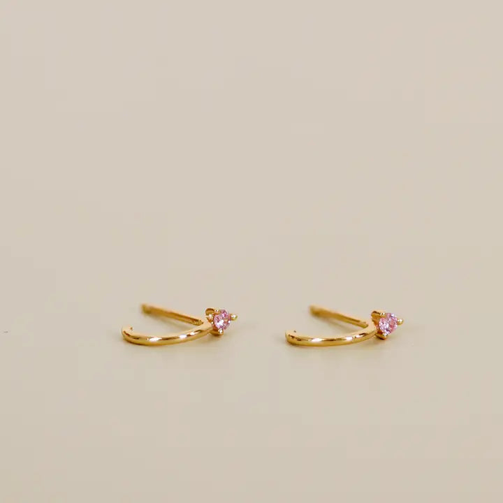 Open Mini Hoop Earring