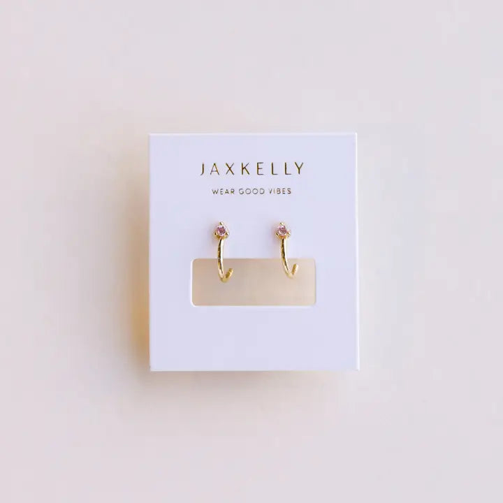 Open Mini Hoop Earring