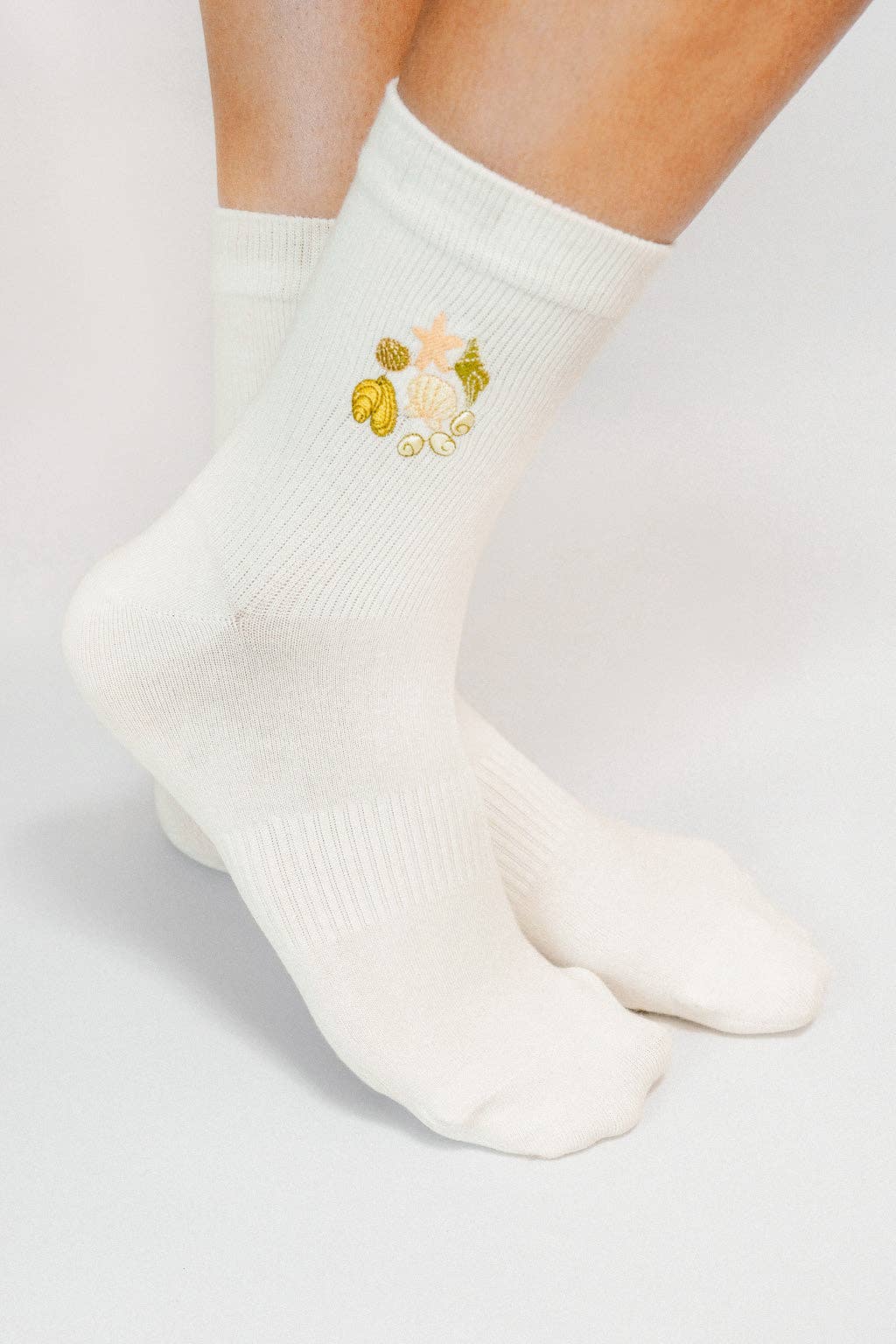 Shell Knit Ankle Sock by Soulshine Co