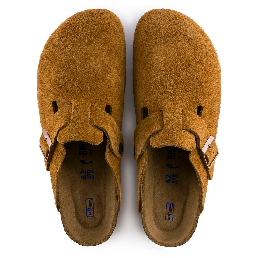 Boston Suede Leather - Soft Footbed -Regular Fit