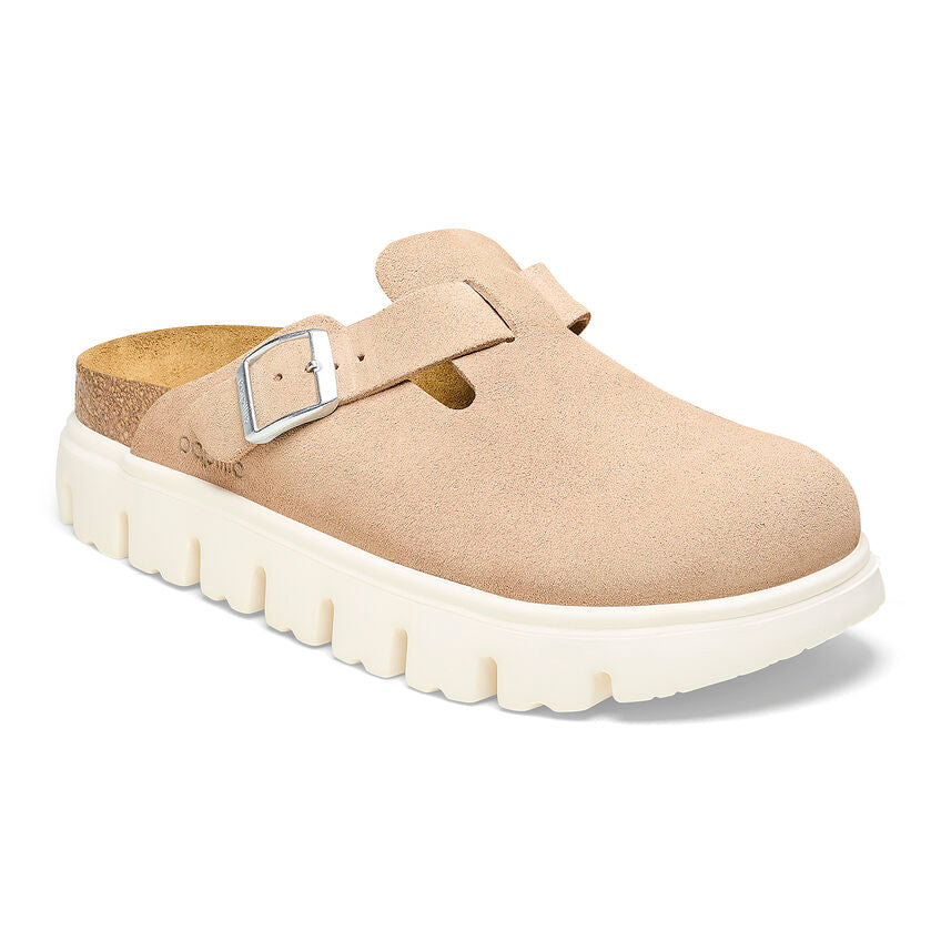 Boston Chunky Suede Leather - Original Footbed - Narrow Fit