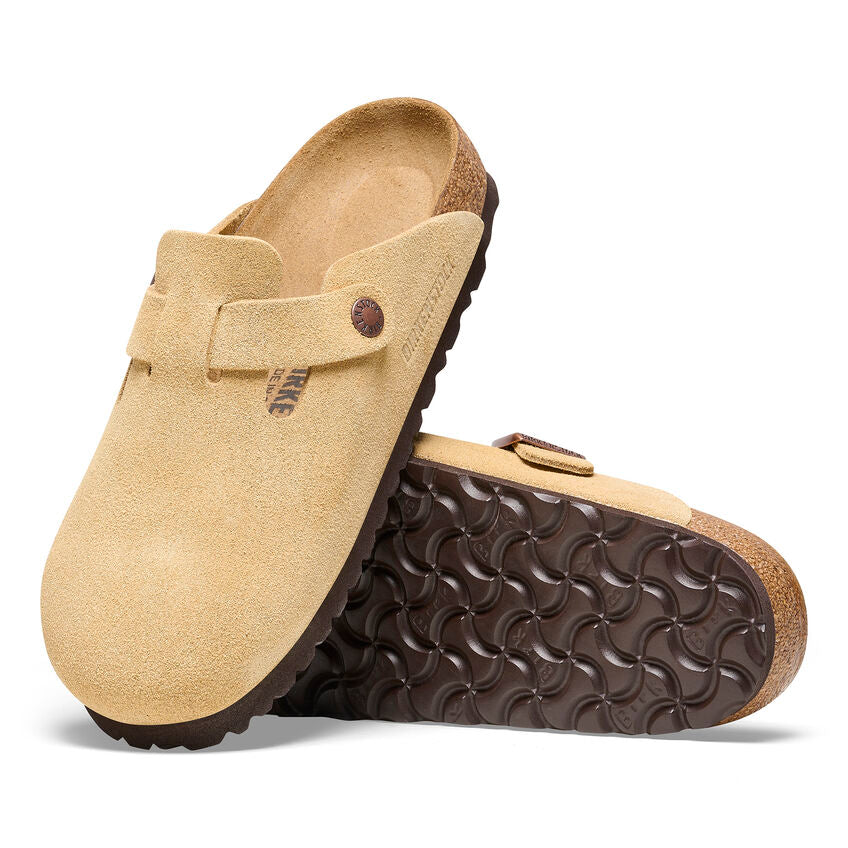 Boston Suede Leather - Soft Footbed -Regular Fit