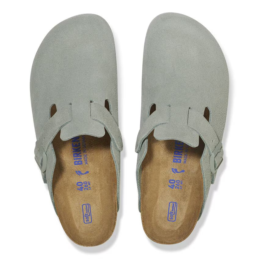 Boston Suede Leather - Soft Footbed (NARROW)