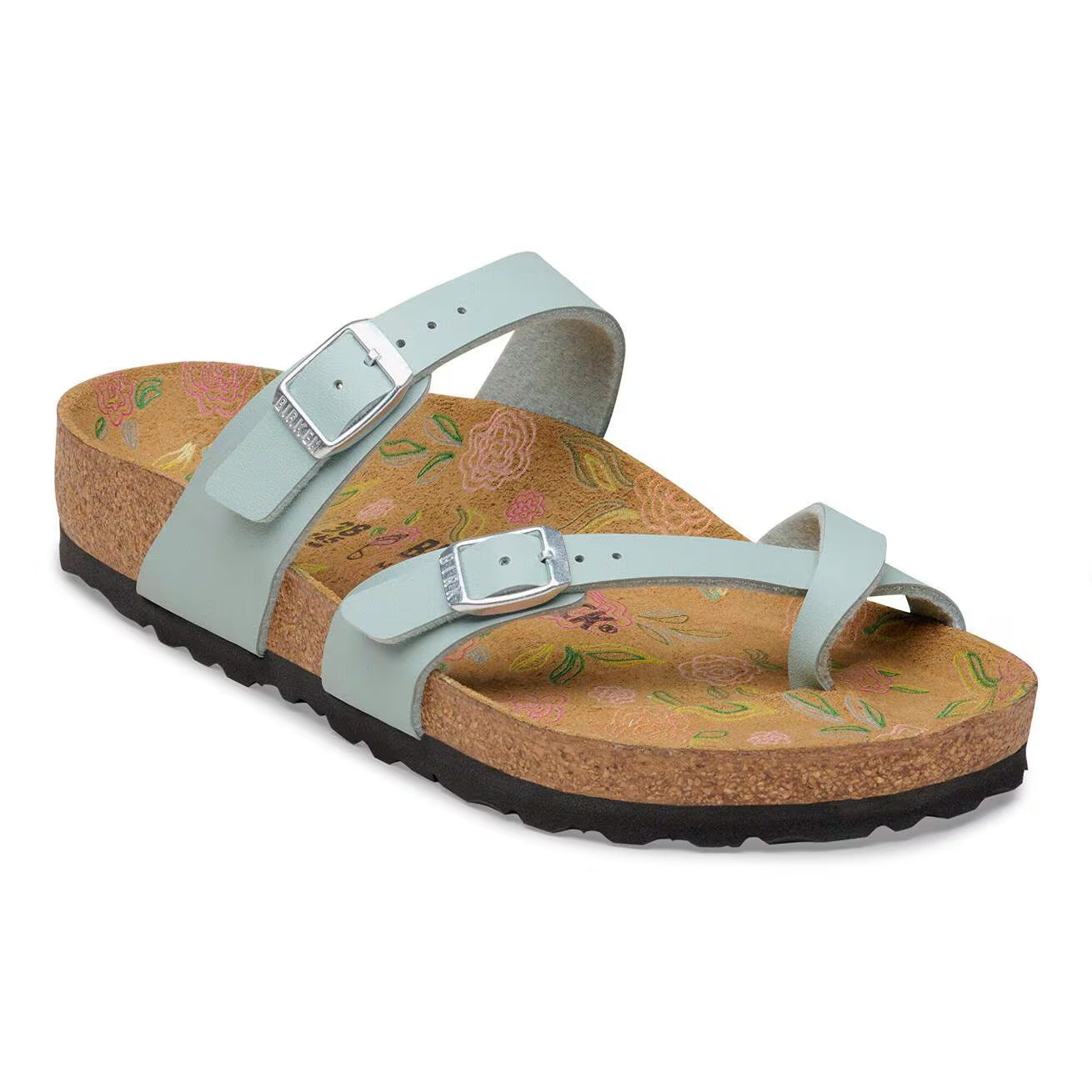 Mayari Birko-Flor With Flowers - Regular Fit