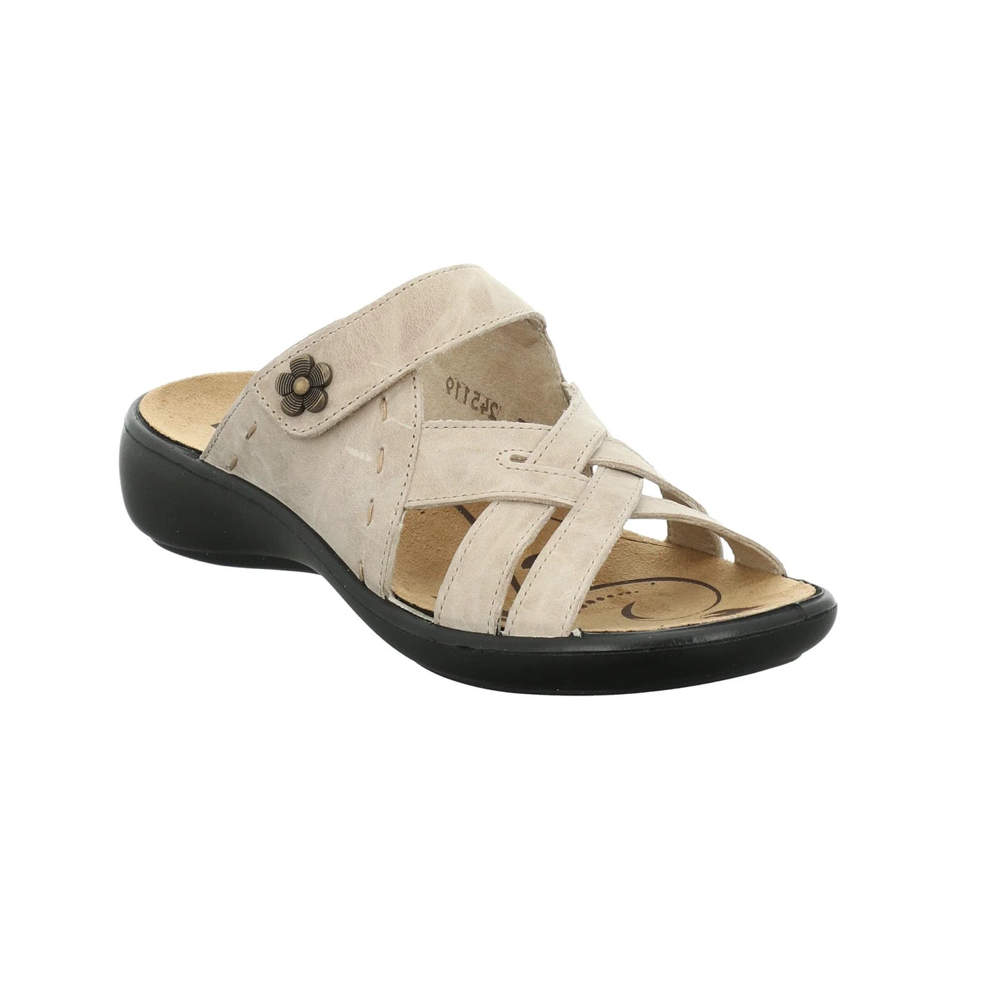 Ibiza 99 Leather Slip-On Slide Sandals