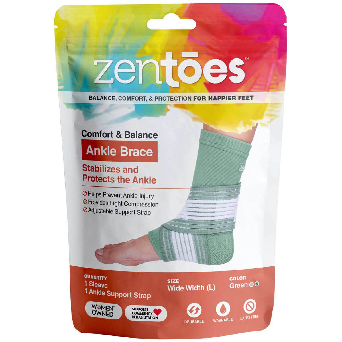 Adjustable Ankle Support Brace