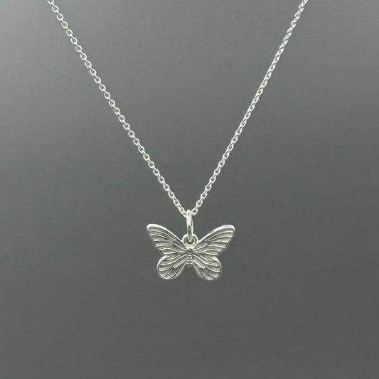 NS700-Silver Butterfly Necklace