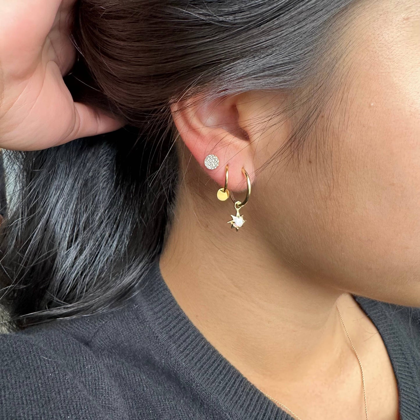 H153-Mini Disc Endless Hoops