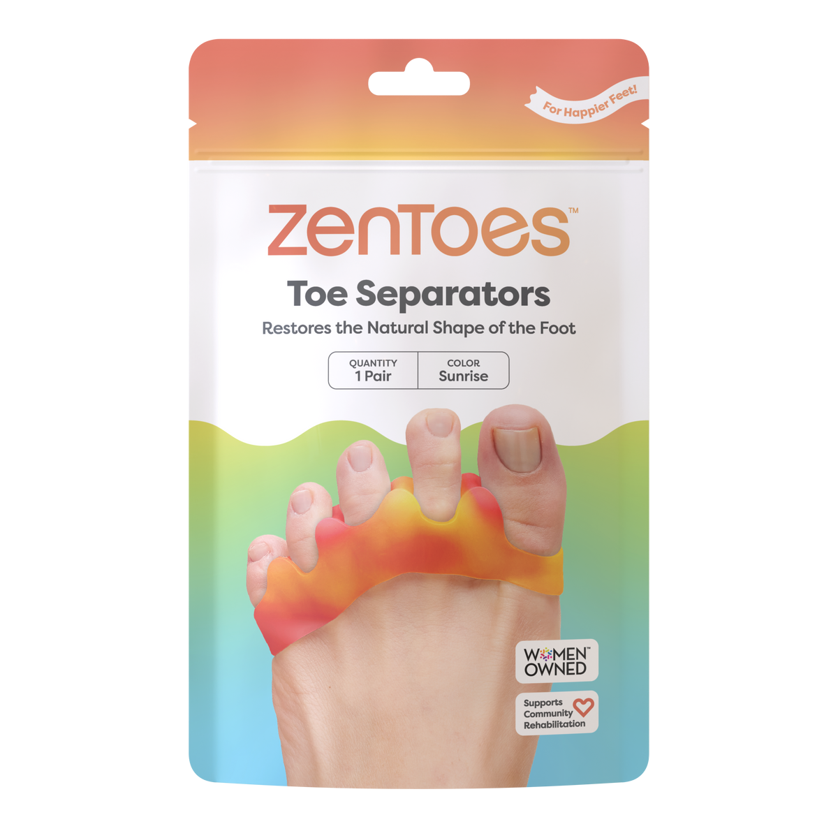 Five Loop Toe Separator - 1 Pair