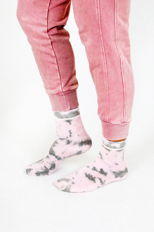 Terry Tie-dye Ankle Sock