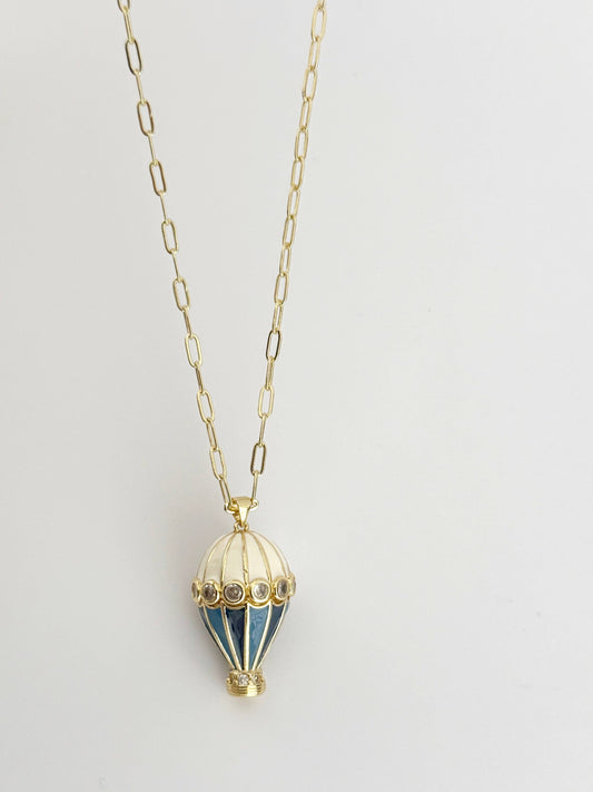 La Montgolfière grande- Necklace 