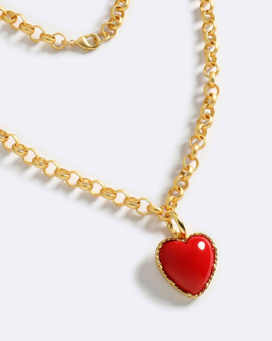 HOT HEARTS NECKLACE