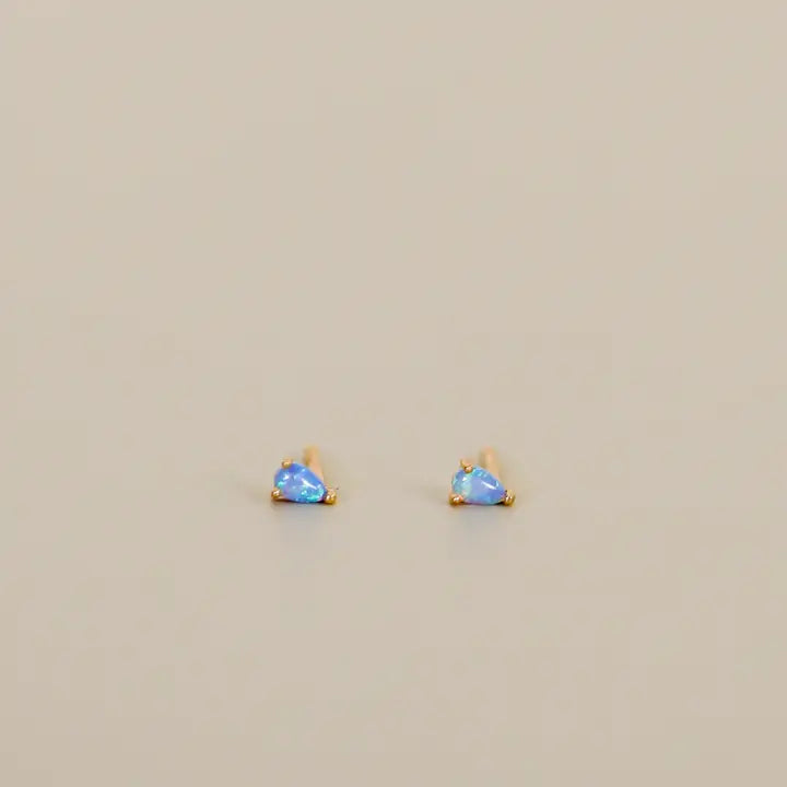 Teardrop Stud Earring