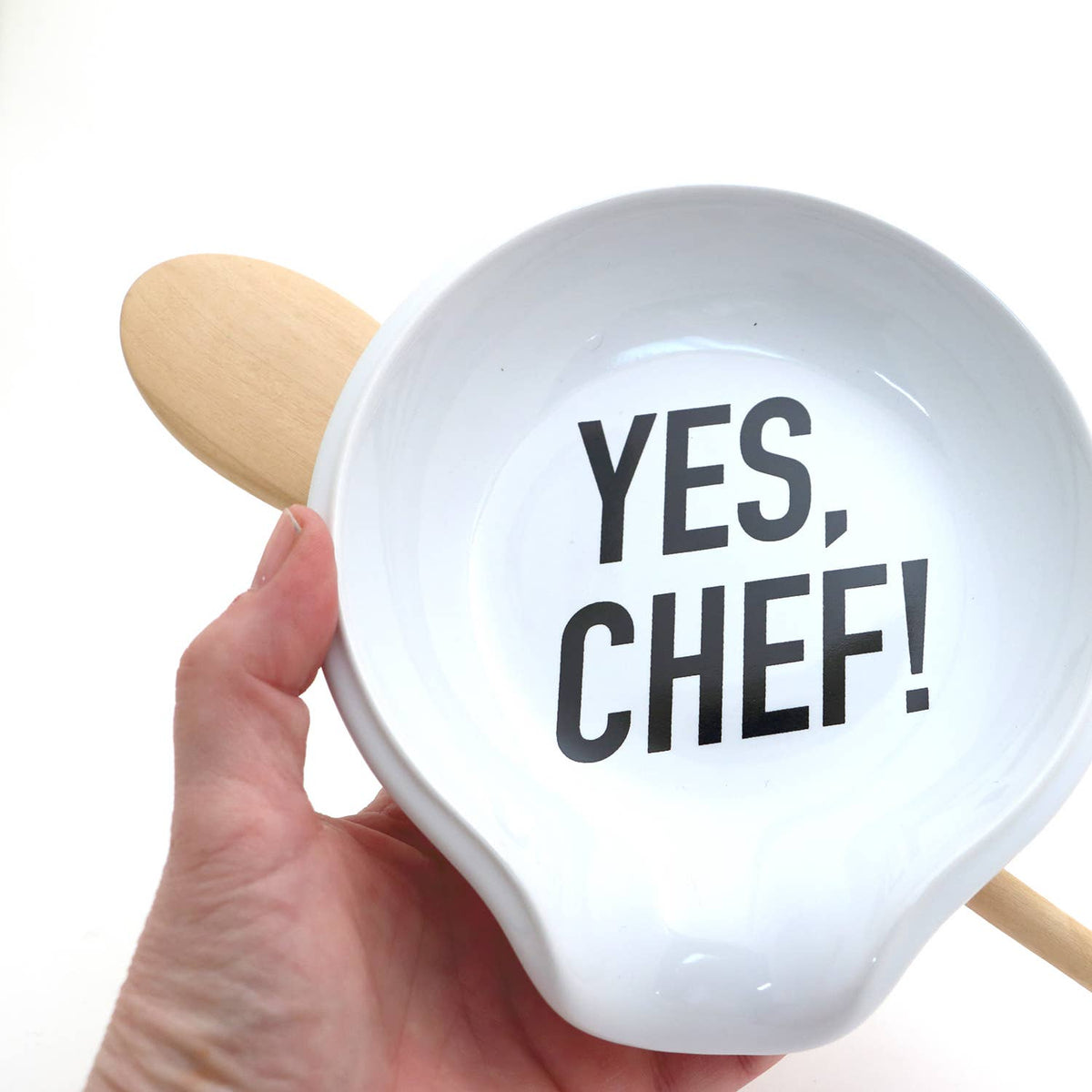 Spoon rest, Yes Chef, funny gift Mother's Day, gift for cook