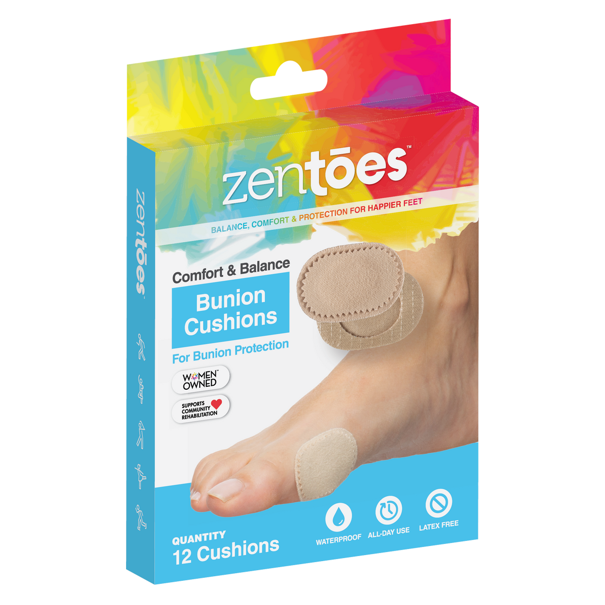 Bunion Protector Cushions - 12 Pack