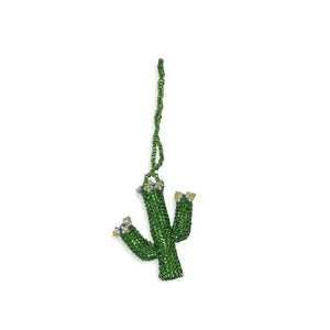 Cactus Seed Bead Ornament(Green) - Guatemala