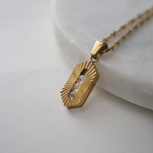 Everlight Necklace | CZ Stone Necklace