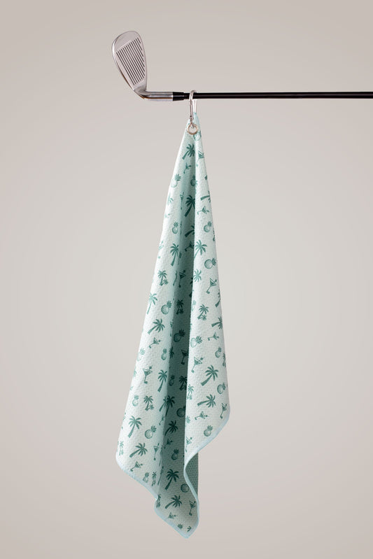 Green Golf Towel