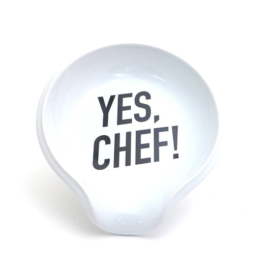 Spoon rest, Yes Chef, funny gift Mother's Day, gift for cook