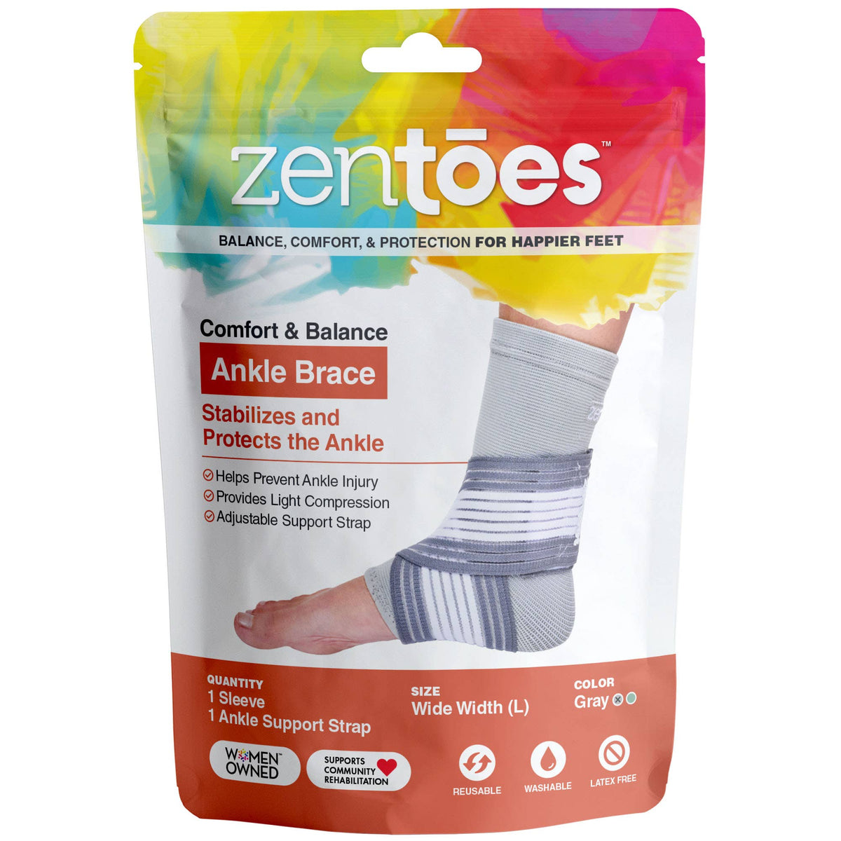 Adjustable Ankle Support Brace