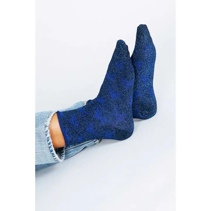 Star Shimmer Ankle Sock