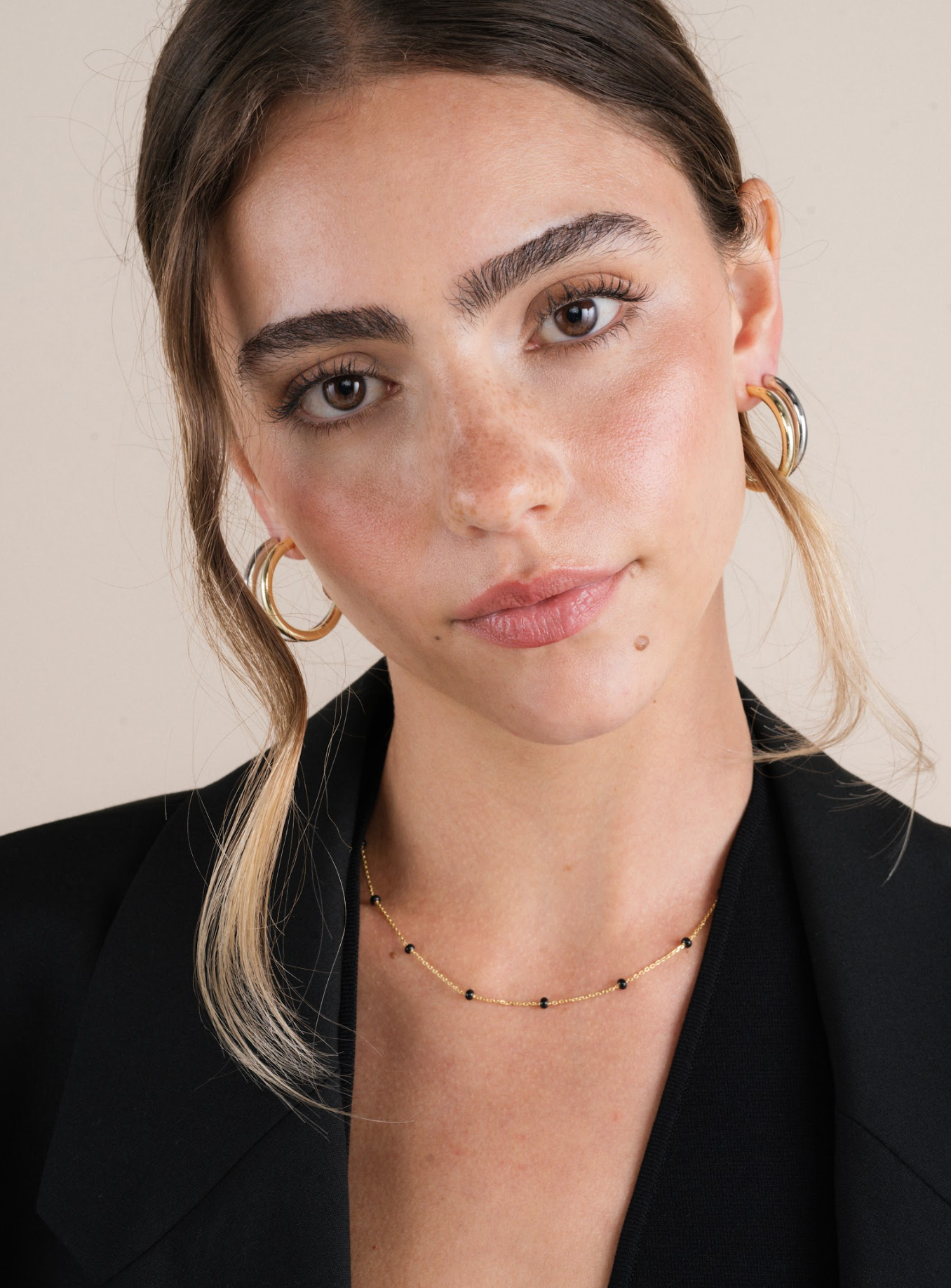 Everyday Gold Hoop Earrings - Large