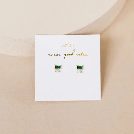 Double Stud Stack Earring