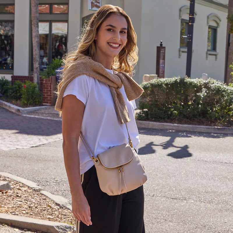 Fern Zip-Flap Crossbody