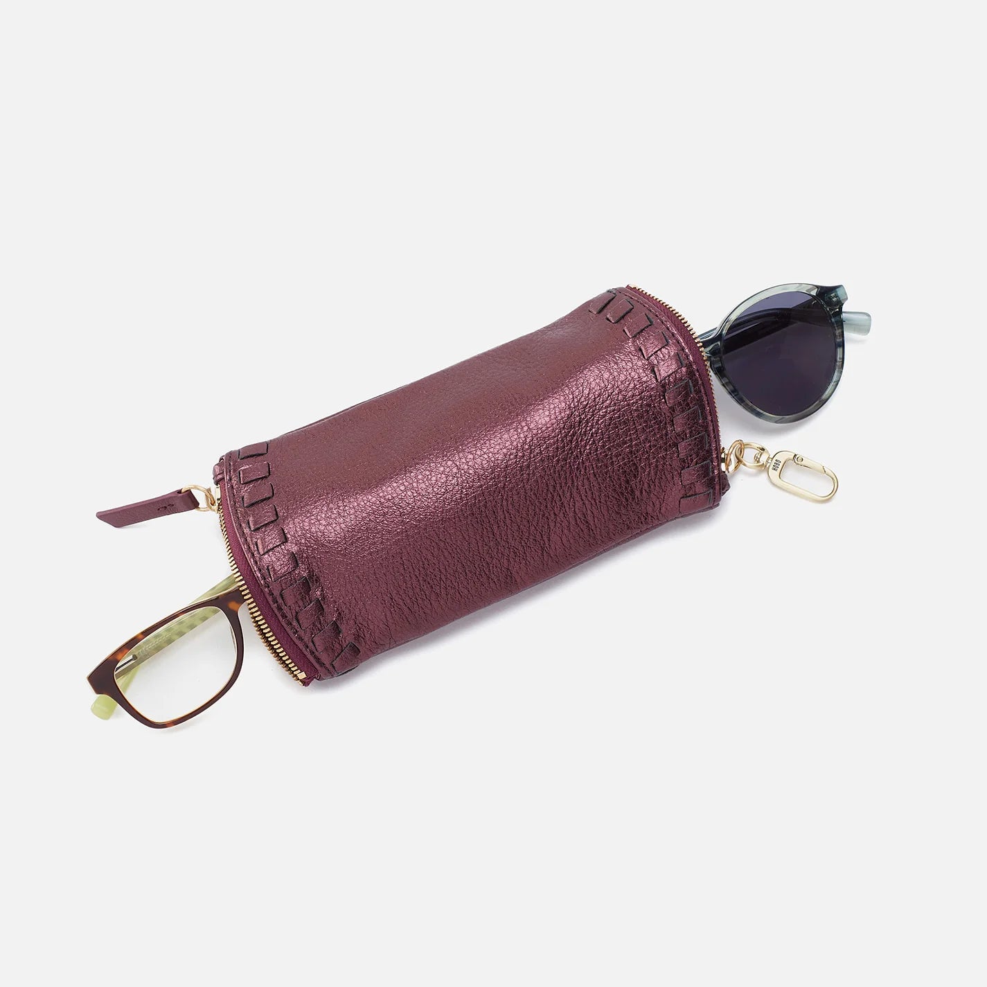 Spark Double Eyeglass Case-Metallic