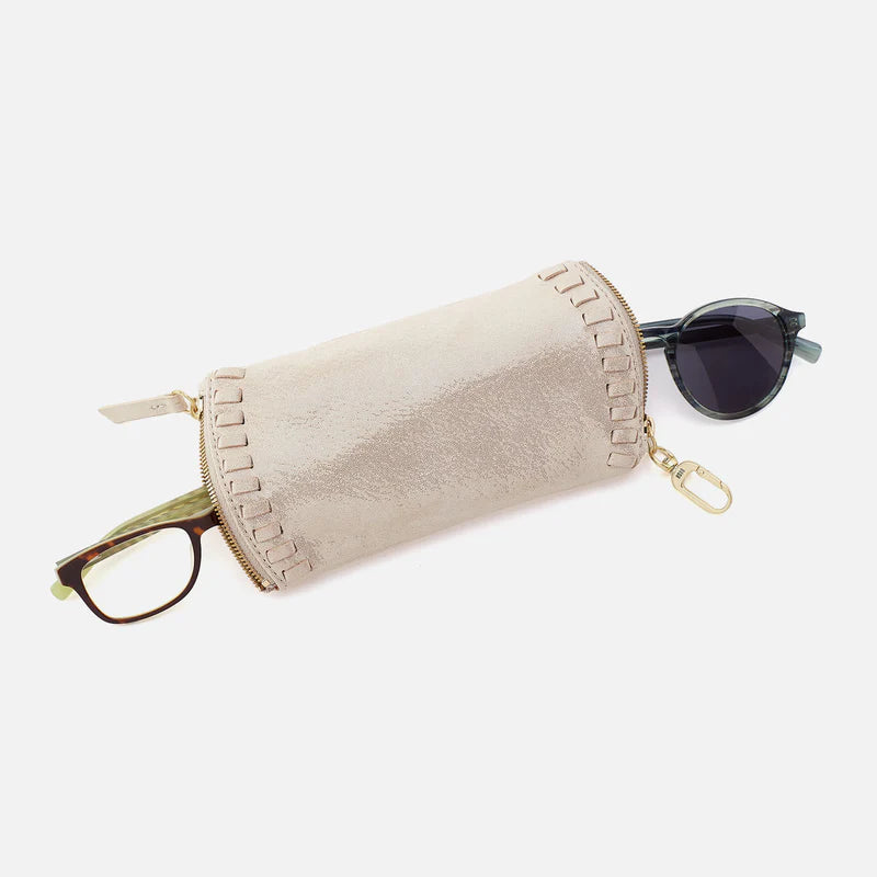 Spark Double Eyeglass Case - Metallic