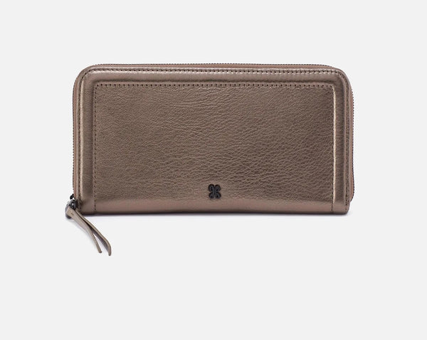Leather Women's Wallets,Multi-Function Slim Bifold Zipper Clutch Purse,Large  Capacity Card Holder with RFID/Purple Coffee - Walmart.com